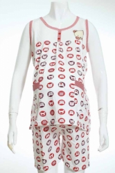 Baby doll kutung pig merah BD 16  large